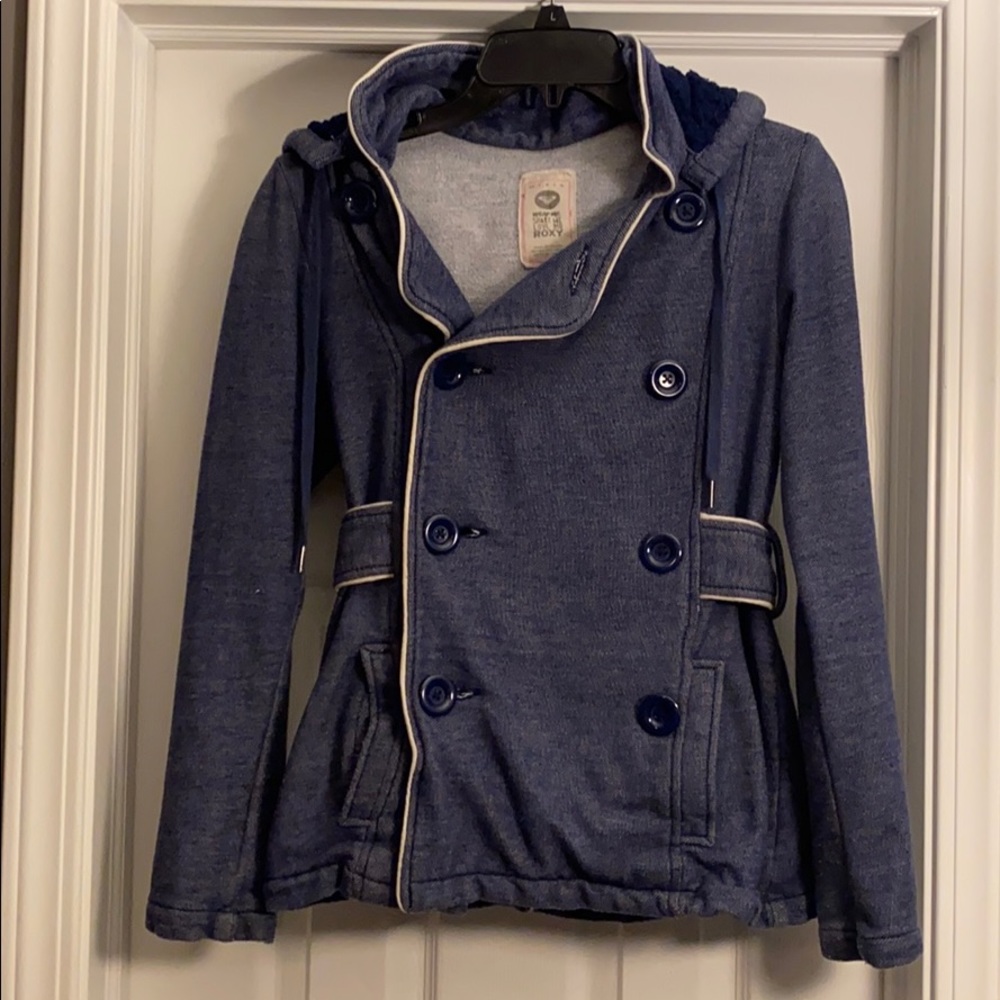 Roxy Women’s Sweatshirt Peacoat Jacket